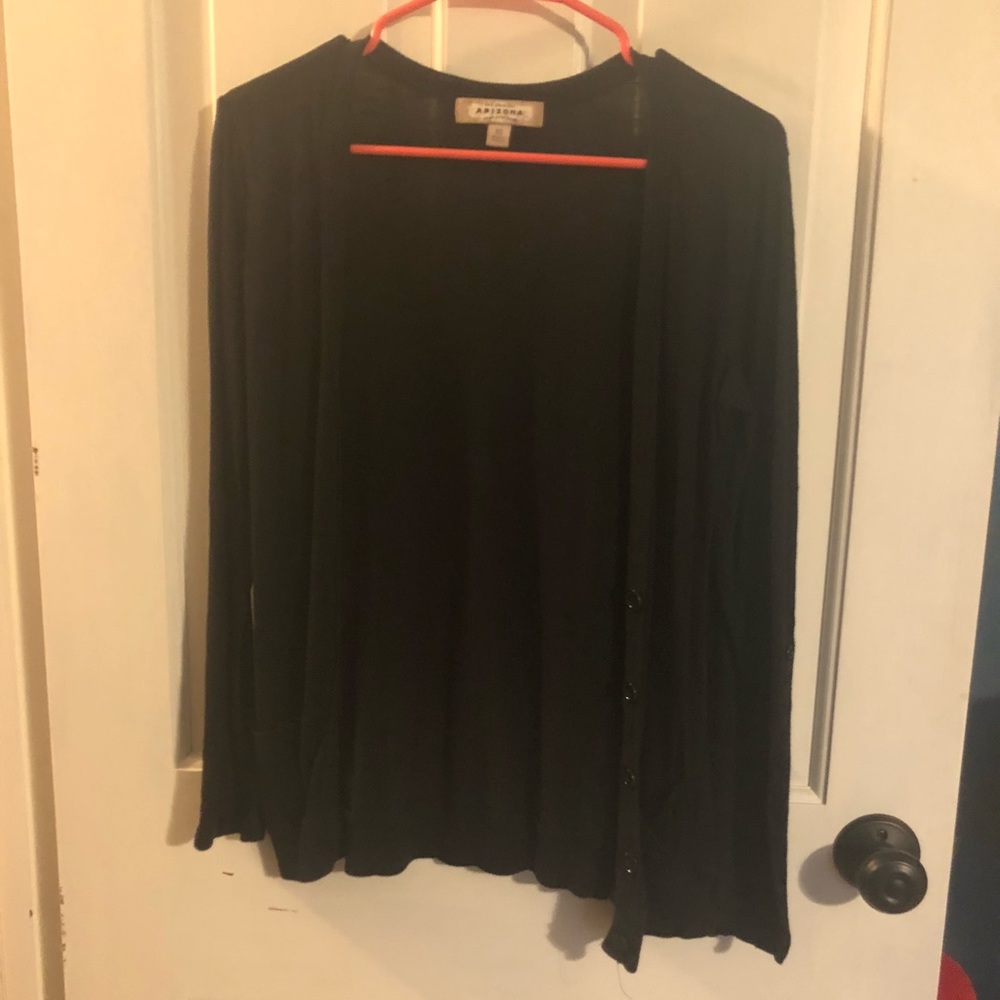 Lightweight black sweater